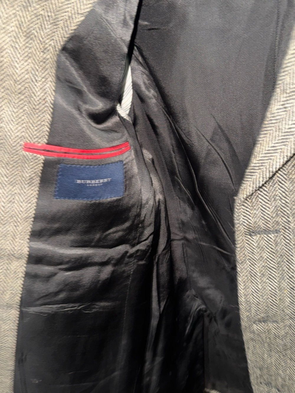 Burberry London-Saks Fifth Avenue I Men’s I Blazer I Herringbone I Size 38R - Picture 3 of 11